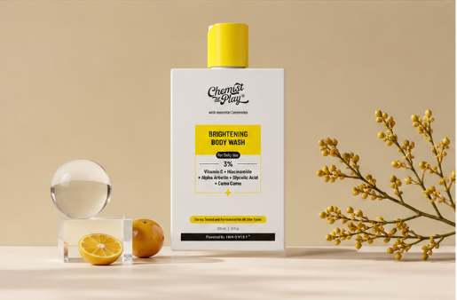 Xylen Shop Brightening Body Wash bottle, view 2